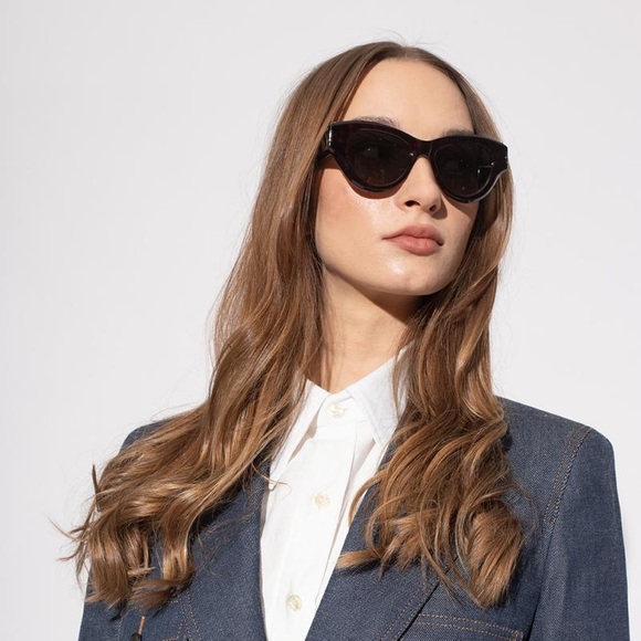 Saint Laurent SL 506 wome sunglasses super sturdy crystal lens - Picture 4 of 15